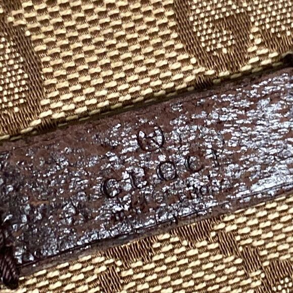 Gucci GG Monogram Canvas & Leather Hobo Bag - Picture 9 of 15